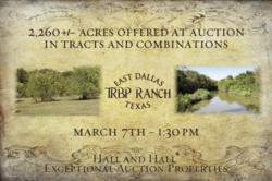 texas ranch land, auctions